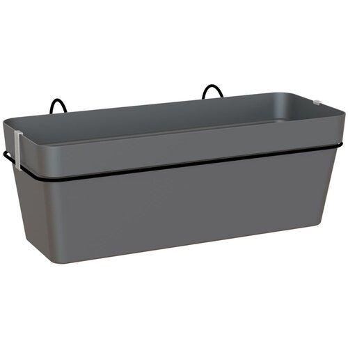  PE KORITO Z VODNO REZERVO CAPRI BALKONSKI SET ANTRACIT 50X28.5 CM Cene