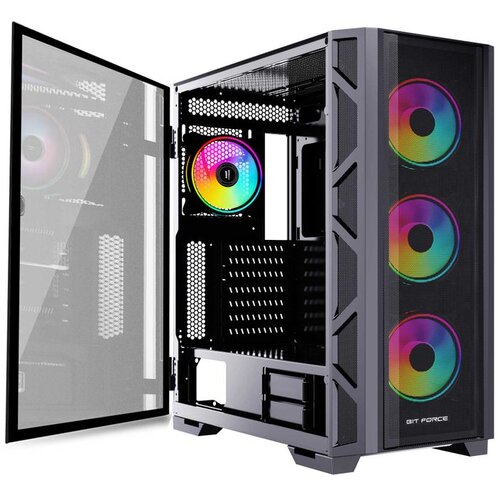 BIT FORCE GIANT ARGB-TMC4 Gaming E-ATX, Full-Tower kući&scaron;te bez napajanja, crno Cijene