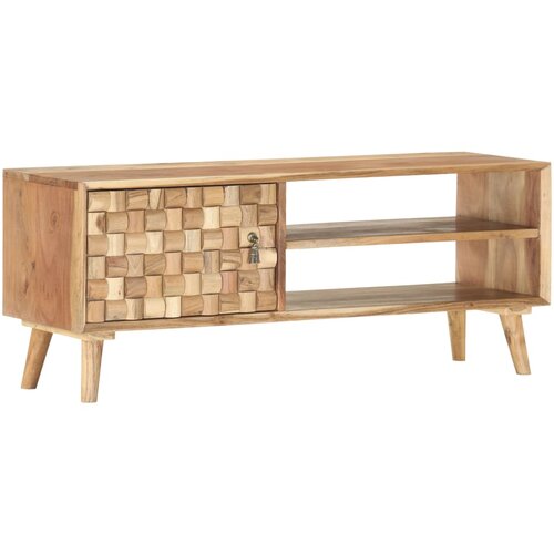 The Living Store TV omarica 100x35x40 cm trden akacijev les - TV Omarica, (21374903) Slike