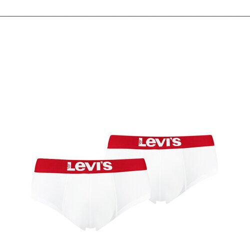 Levi's 2PACK pánské slipy Levis bílé (905003001 317) Slike