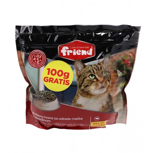 Friend Hrana za mačke govedina 800g+100g 3216-GG101515 Cijene