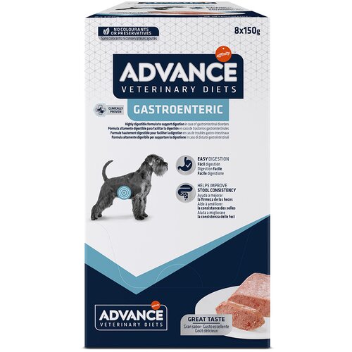  6 + 2 gratis! 8 x 150 g Advance Veterinary Diets - Gastroenteric Cijene