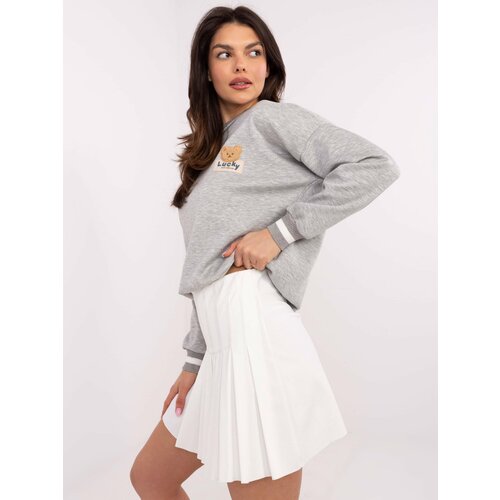 Italy Moda Skirt-DHJ-SD-8792.68-ecru Slike