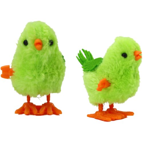  Jumping Chicken Toy Wind-Up Figurine Green Slike