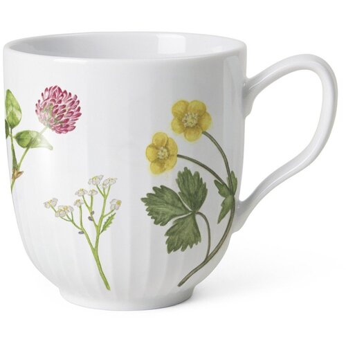 Kähler Design Bela porcelanasta skodelica 330 ml Hammersh&oslash;i Summer &ndash; Cene