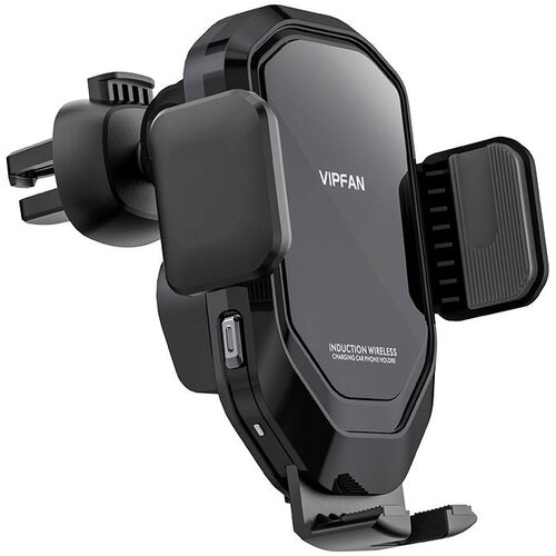 VIPFAN gravity avto nosilec W02 s 15W qi induktivnim polnilnikom (črn), (20627936) Cene