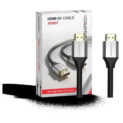  HDMI kabel Gigatech XH805 1.5m crni 8K Slike