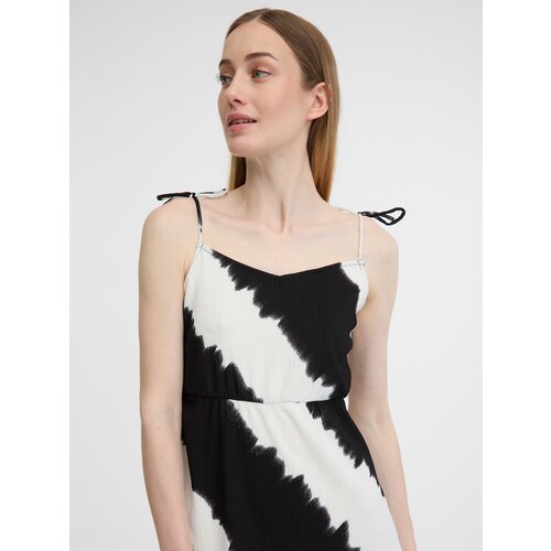 Orsay Black and white women's dress - Women's Cene