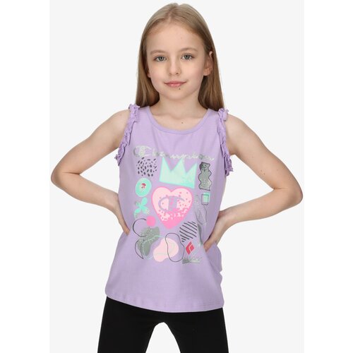 Champion girls flower sleeveless t-shirt CHA221G806-04 Slike