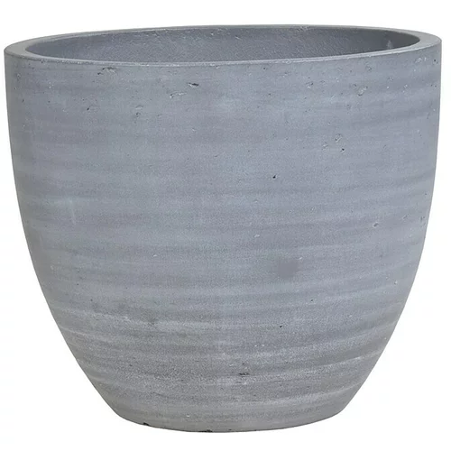  Cvetlični lonec (Ø 35 x 29 cm, cement, siva)