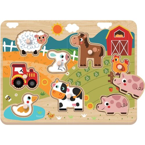 2Kids Toys Puzzle sestavljanka Farm 18m+ 9 kos Cene