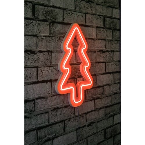 Wallity Dekorativno LED novogodišnje drvo, crveno Slike