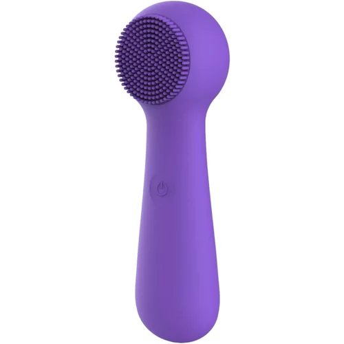 FaceClean - brezžični, vodoodporni masažni aparat za obraz (vijolična)