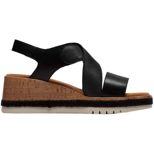 Clarks Sandali &amp;amp; Odprti čevlji Kidiki Sun Črna Slike