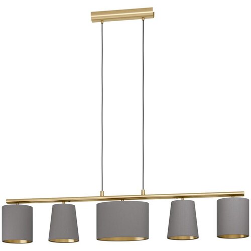 Eglo viseća lampa ALMEIDA 2 5xE14 120 cm mesing kapučino 99487 Cene