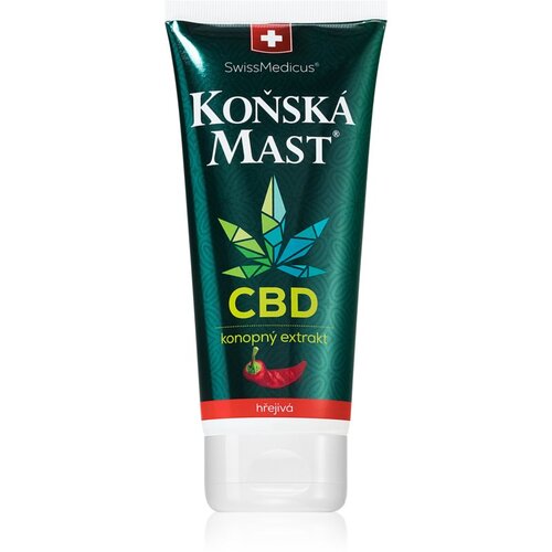 SwissMedicus Horse ointment with CBD warm mazilo z grelnim učinkom 200 ml Cene