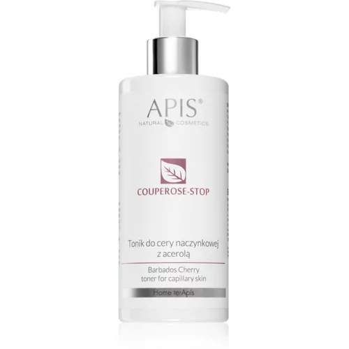 Apis Natural Cosmetics Couperose-Stop hidratantni toner za osjetljivo lice sklono crvenilu 300 ml