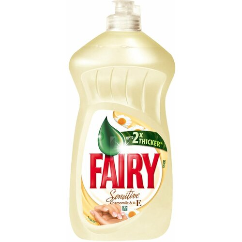 Fairy sensitive chamomile & vitamine tečnost za pranje posuđa 450 ml Slike