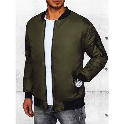 DStreet Men's bomber jacket green Slike