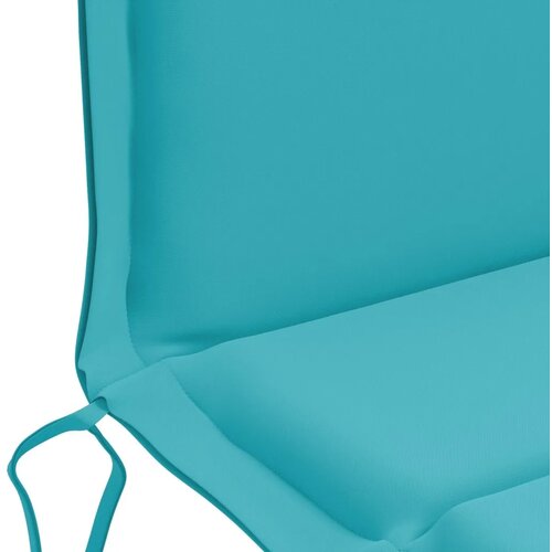  Jastučić za nisku stolicu GEMERT 4 kom. 100% poliester Tirkizna - Tirkizna (poliester) 110 x 50 x 3 cm 4 Slike