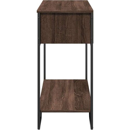  Konzolni stol boja hrasta 100 x 35 x 74 5 cm konstruirano drvo Slike