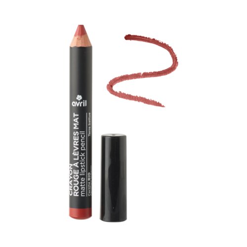 Avril Matte Lipstick Pencil Jumbo - Terre Battue Cene