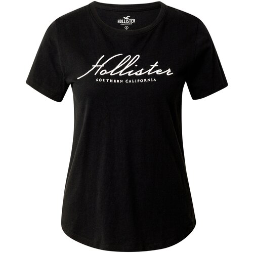 Hollister Majica črna / bela Slike