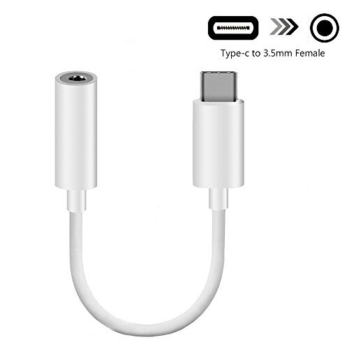  Adapter sa type C na AUX 3.5mm C2A-05 beli Slike