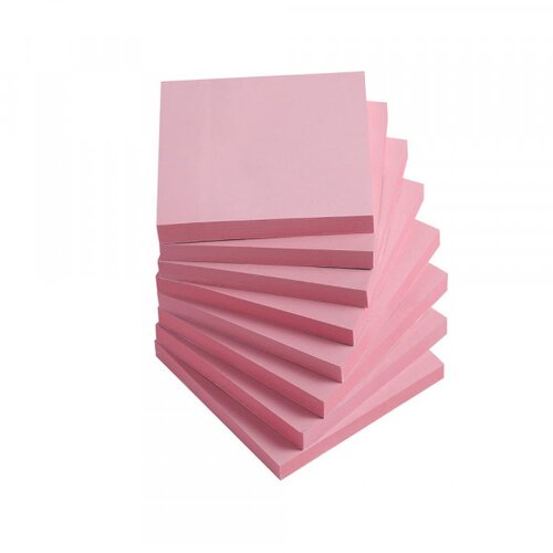  Samolepljivi listići Yidoo 100 lis, 75x75 pink Slike