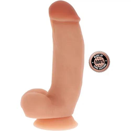 Toy Joy Get Real Silicone Dildo with Balls 7 Inch