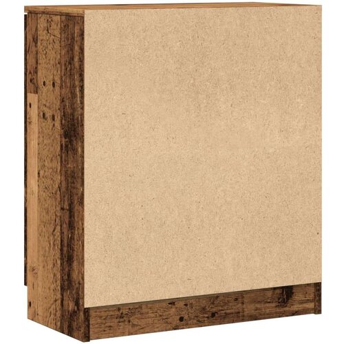 VidaXL Komoda boja starog drva 60 x 30 x 70 cm od konstruiranog drva Slike
