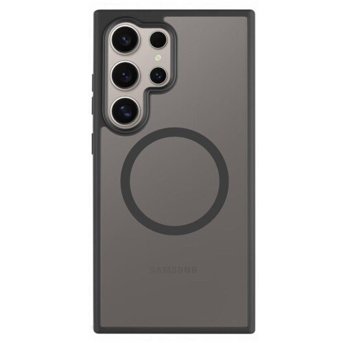 TACTICAL Asphalt MagForce silikonski ovitek za Samsung Galaxy S24 Ultra 5G - prozorno črn Cene