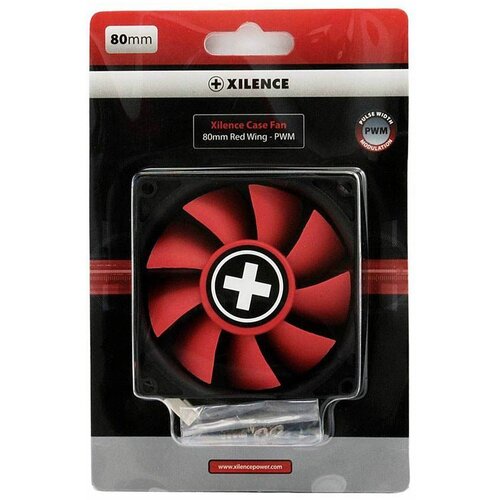 Xilence ventilator 8x8x2,5cm 12v 4p redwing pwm XF040 (COO-XPF80.R.PWM) Cene