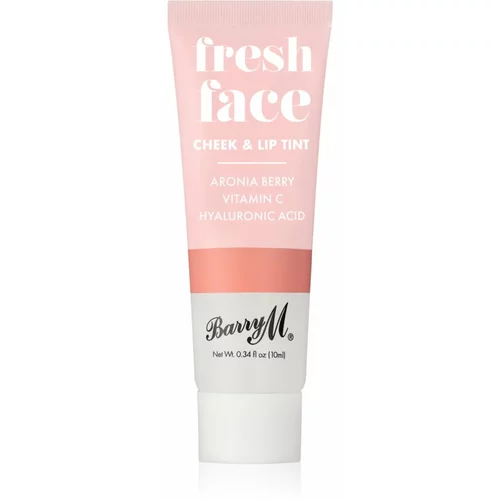 Barry M Fresh Face tekoče rdečilo in sijaj za ustnice odtenek Peach Glow 10 ml