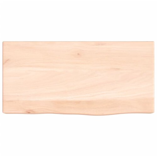  Zidna polica 40 x 20 x 6 cm od neobrađene masivne hrastovine Slike