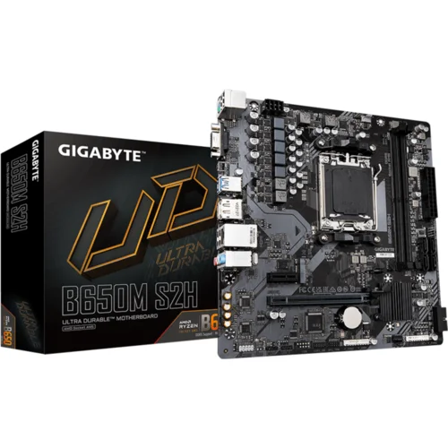 Gigabyte MB B650M S2HG10AM5; 2xDDR5;