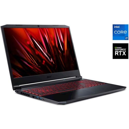 Acer prenosnik nitro 5 AN515-57-72R3 i7-11800H/16GB/SSD 512GB/15,6 fhd ips/rtx 3050/W11H/črn NH.QELEX.00BW11H Slike