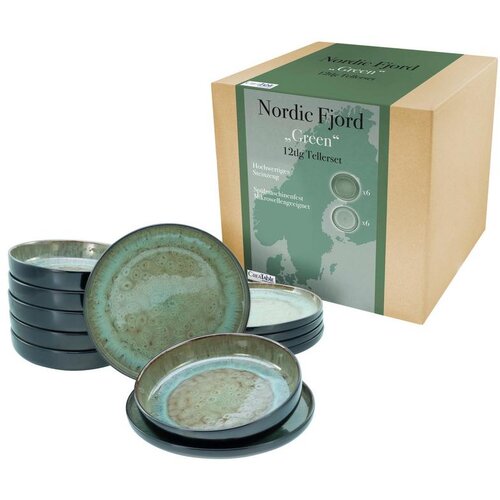 Creatable Jedilni Servis Nordic Fjord Green, 12-Delni Cene