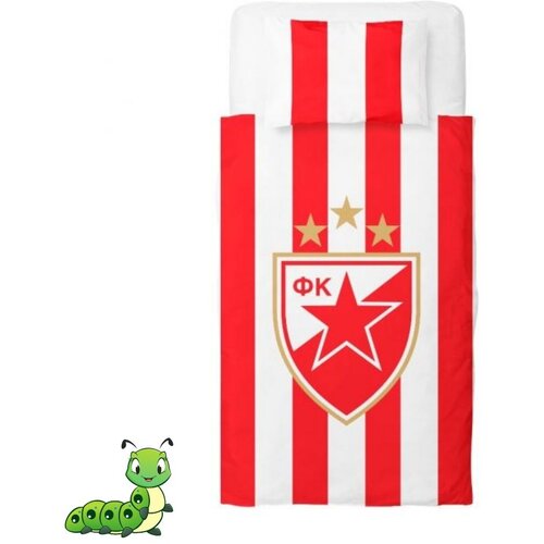  Posteljni set crveni grb crvena zvezda Cene