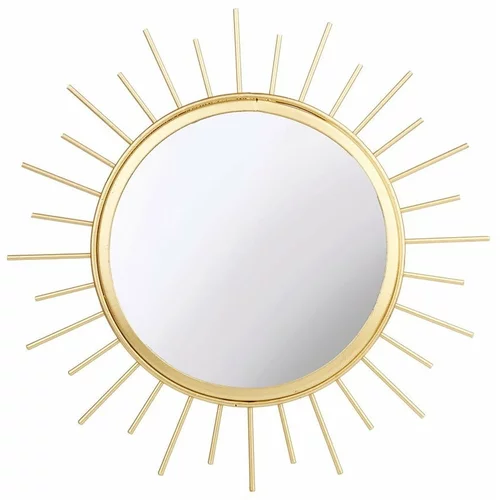 Sass & Belle Okroglo ogledalo v zlati barvi Monochrome, ø 24 cm