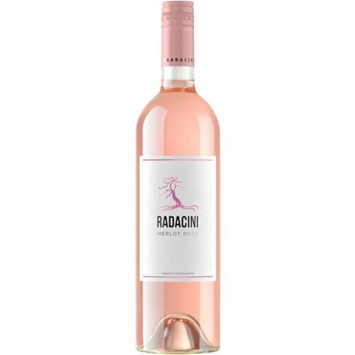 Radacini vino merlot roze 0,75 l. Slike