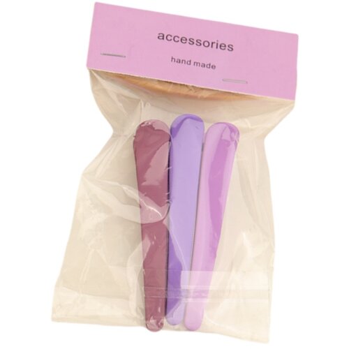 INF Paket 3 sponk za lase, sponke za oblikovanje las brez upogibanja Purple, (21749143) Cene