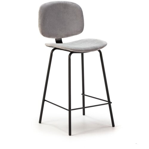 Marckeric Svijetlo sive barske stolice u setu 2 kom (visine sjedala 66 cm) Arus &amp;ndash; Slike