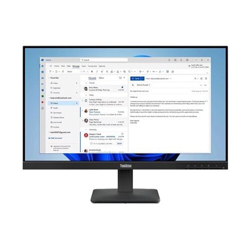 Lenovo 24 ln S24-4e 23.8"/IPS/FHD/HDMI/VGA/3Y, 64B5KAT1EU Cene