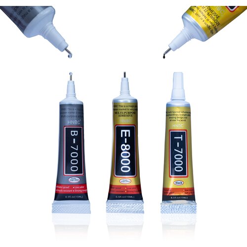 Rosfix univerzalno lepilo B-7000 15ml + univerzalno lepilo E-8000 15ml + univerzalno lepilo T-7000 15ml, (22137185) Cene