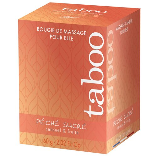 Ruf TABOO PECHE SUCRE CANDLE FOR HER 60 GR Cene