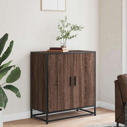 vidaXL Komoda boja hrasta 68x35x76 cm konstruirano drvo i metal Cijene