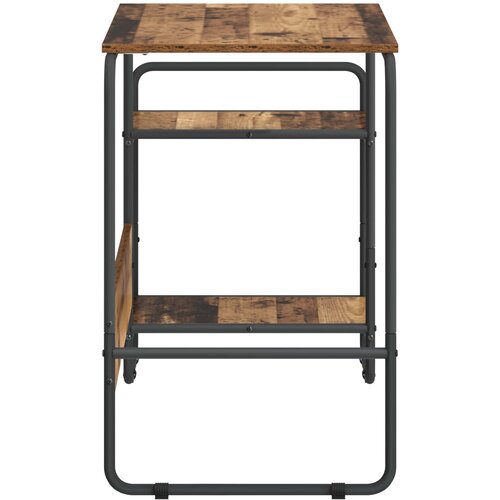  Stol s pohranom Staro drvo 131.5 x 50 x 75.5 cm Slike