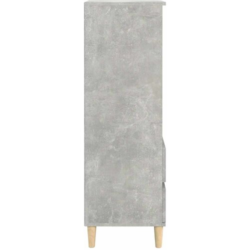  Visoka komoda boja betona 40 x 36 x 110 cm konstruirano drvo Slike