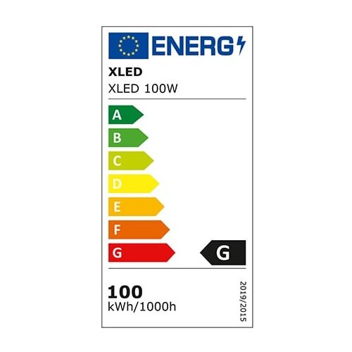 Xled 155429 100W LED reflektor sa ventilom ,6500K,8700Lm,IP65,AC220-240V,crni M.No.12002427-b Cene